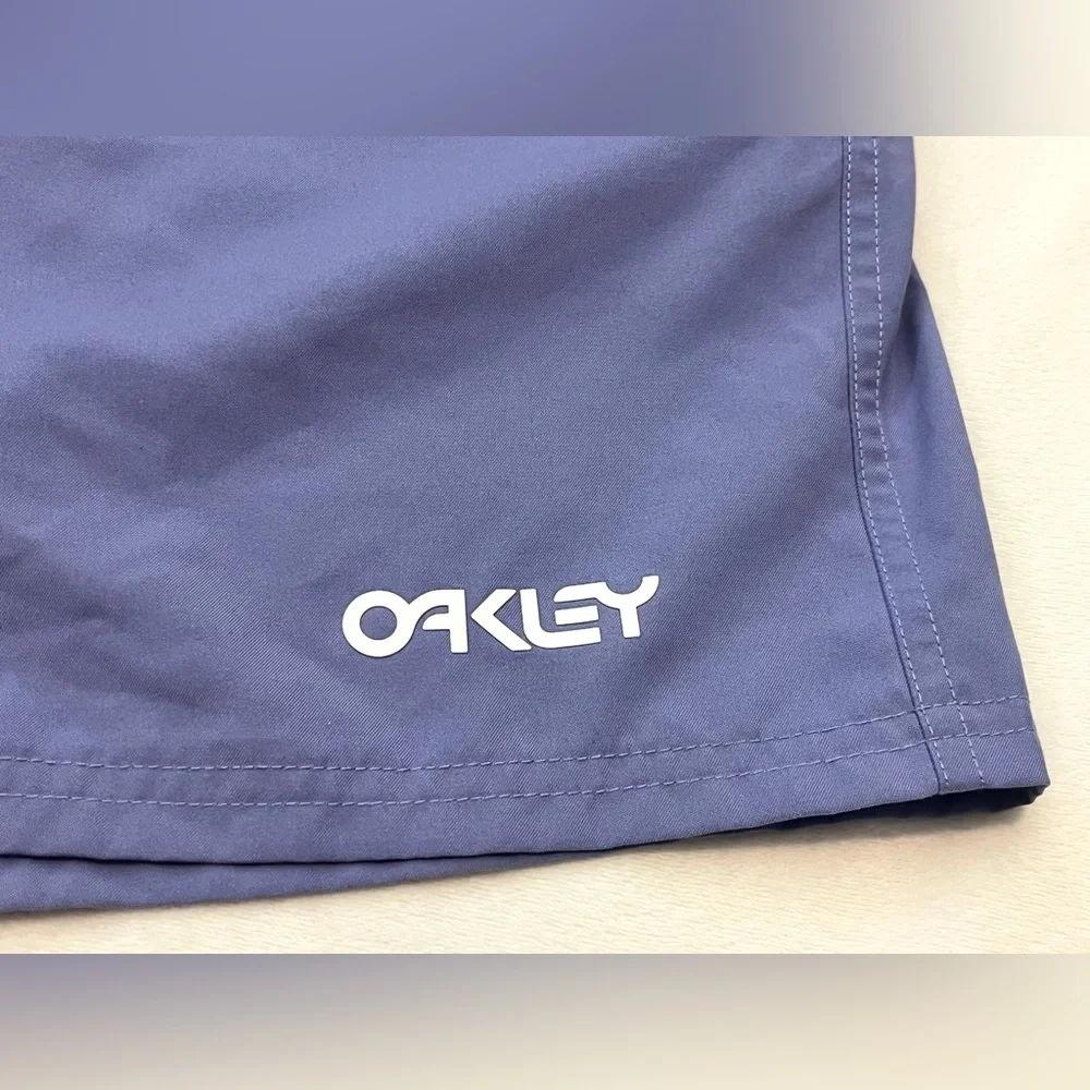 Oakley Hydrolix Regular Fit Men's Purple / Blue  Swim Trunks w Pockets Size XL - Picture 6 of 16